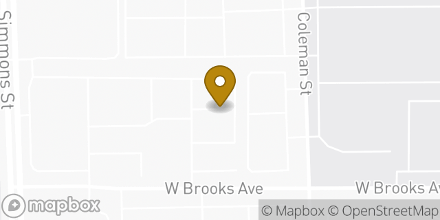 Map showing the location of North Las Vegas - West Brooks Avenue in North Las Vegas, NV 89032