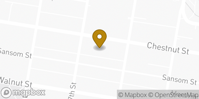Map showing the location of Old Navy in Philadelphia, PA 19103