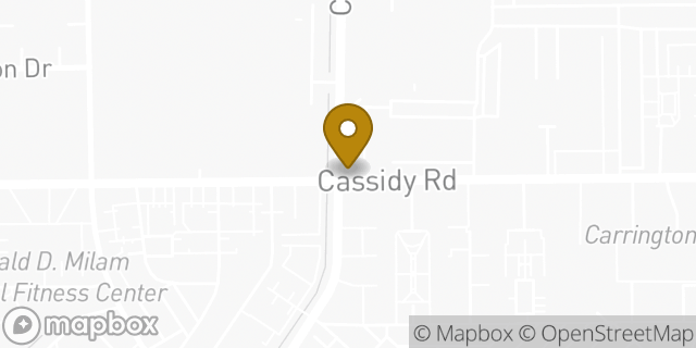 Map showing the location of Subway in Ft Bliss, TX 79906