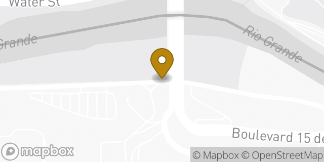 Map showing the location of Autozone in Laredo, TX 88070