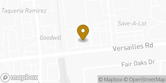 Map showing the location of Fifth Third Bank in Lexington, KY 40504