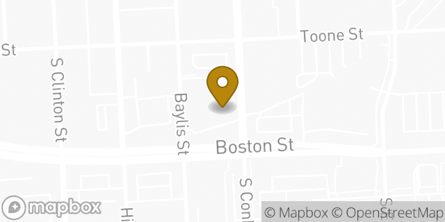 Map showing the location of 7-Eleven in Baltimore, MD 21224