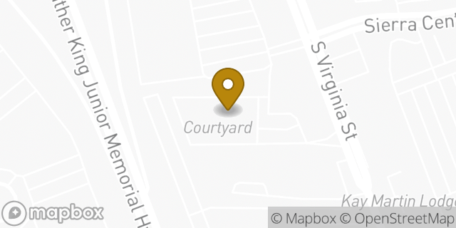 Map showing the location of Amazon Locker - Efficacy in Reno, NV 89511