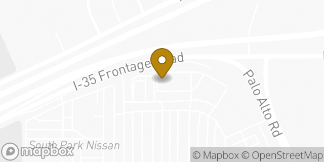 Map showing the location of Starbucks in San Antonio, TX 78211