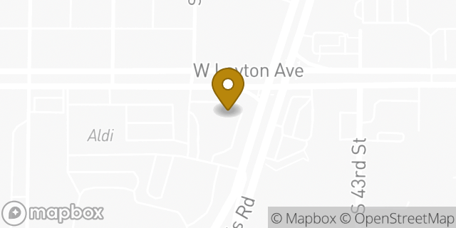Map showing the location of Walgreens in Greenfield, WI 53220