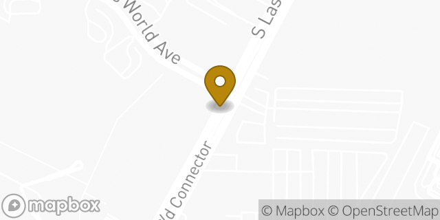 Map showing the location of Hertz in Las Vegas, NV 89109