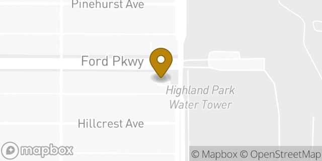 Map showing the location of ATM Speedway in St Paul, MN 55116