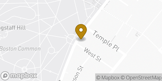 Map showing the location of McDonald's in Boston, MA 02111