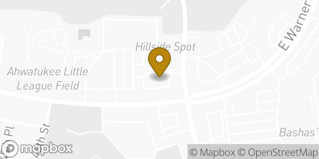 Map showing the location of McDonald's in Phoenix, AZ 85044