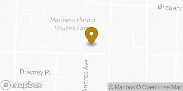 Map showing the location of Amazon Locker - Amy in Staten Island, NY 10303