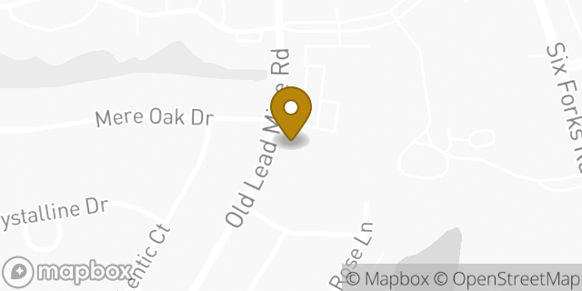 Map showing the location of Bright Horizons Children's Center in Raleigh, NC 27615