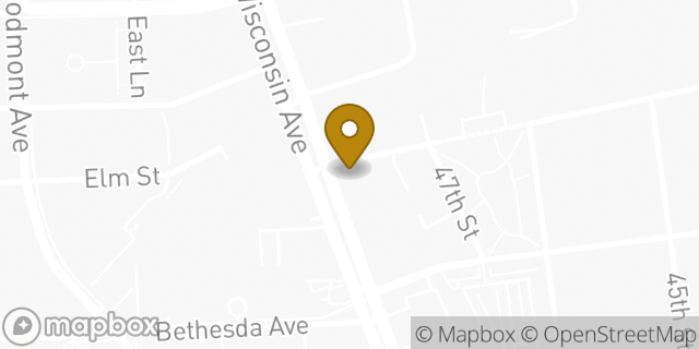 Map showing the location of CVS Pharmacy in Bethesda, MD 20814