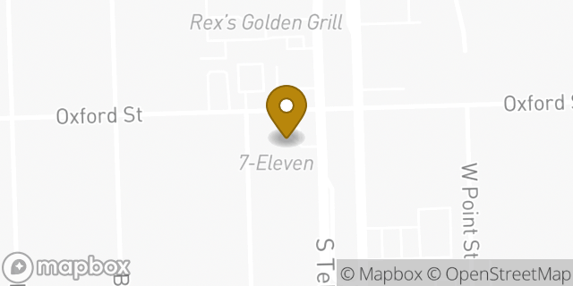 Map showing the location of Amazon Locker - Katelynn in Dearborn, MI 48124