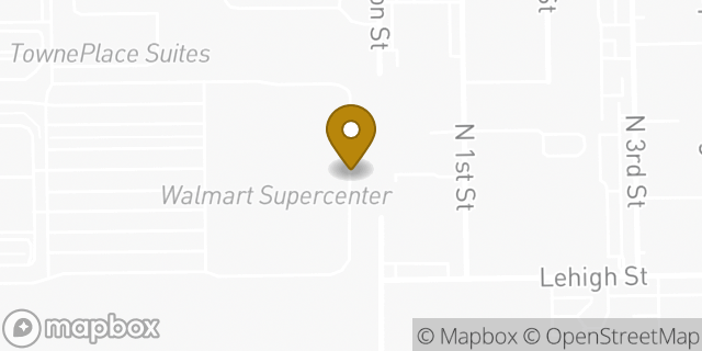 Map showing the location of Walmart in Houston, TX 77081