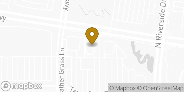 Map showing the location of McDonald's in Fort Worth, TX 76177