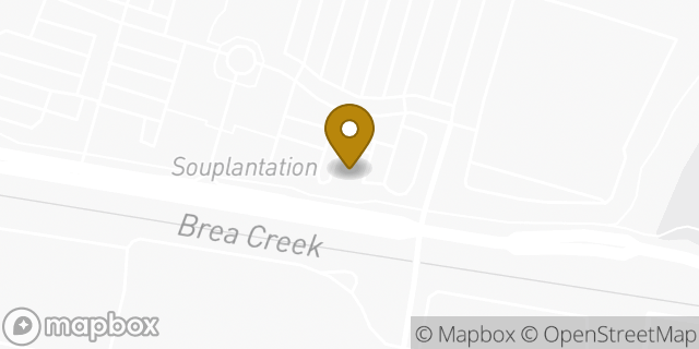 Map showing the location of McDonald's in Fullerton, CA 92833