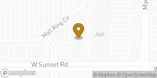 Map showing the location of Panera Bread in Henderson, NV 89014
