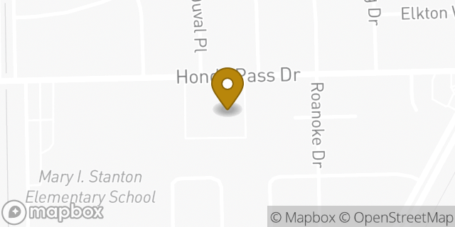 Map showing the location of The Church of Jesus Christ of Latter-day Saints in El Paso, TX 79924