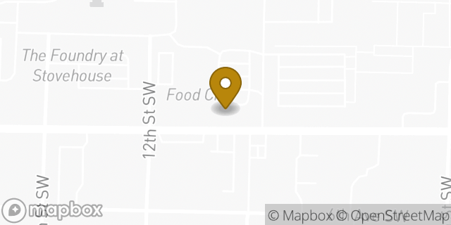 Map showing the location of Starbucks in Huntsville, AL 35806
