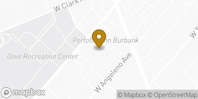 Map showing the location of The American Legion Post 150 in Burbank, CA 91506