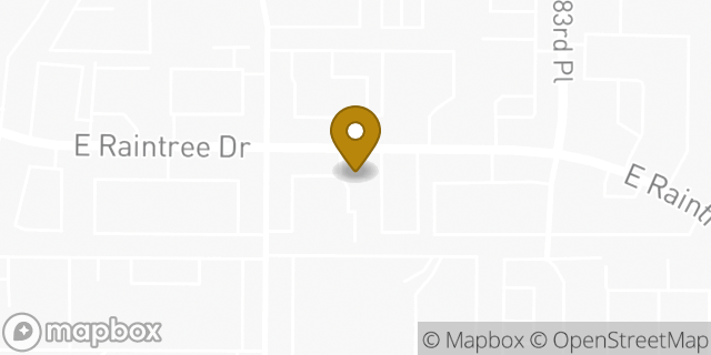 Map showing the location of Penske Truck Rental in Scottsdale, AZ 85260