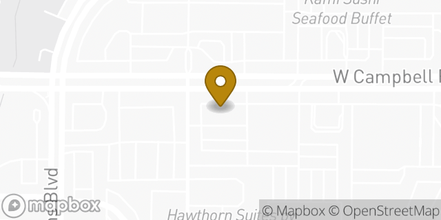 Map showing the location of Chipotle Mexican Grill in Richardson, TX 75080
