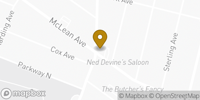 Map showing the location of Bank of America Financial Center & Walk-Up ATM | McLean Avenue in Yonkers, NY 10704