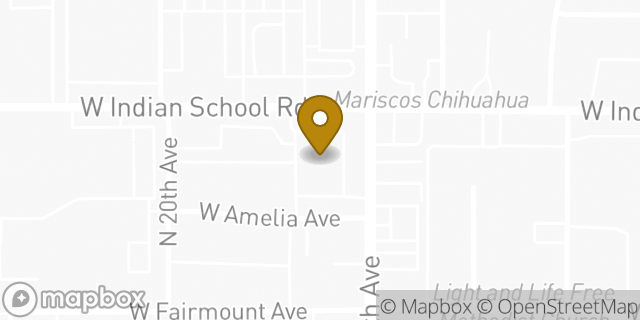Map showing the location of ATM CVS in Phoenix, AZ