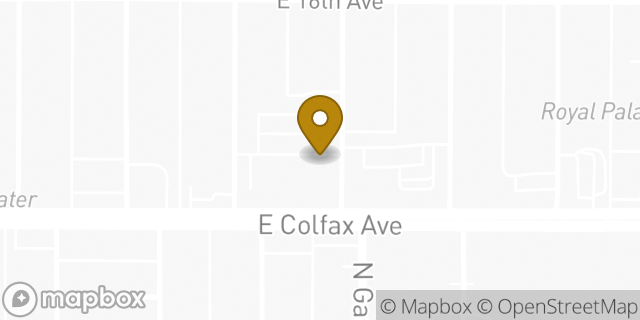 Map showing the location of Sprouts Farmers Market in Denver, CO 80206