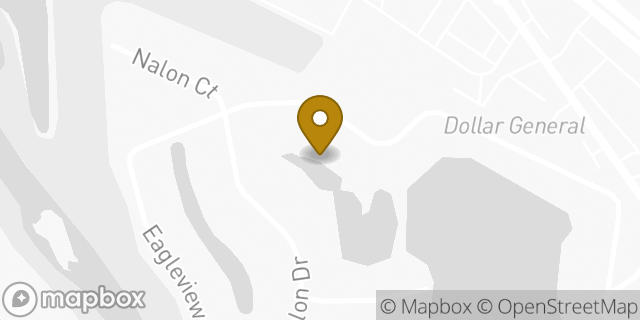 Map showing the location of Starbucks in Speedway, IN 46224