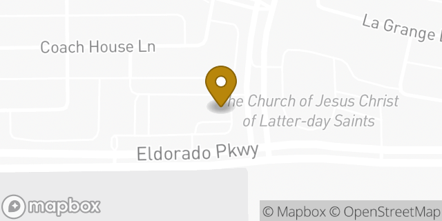Map showing the location of Amazon Locker - Stage in Frisco, TX 75035
