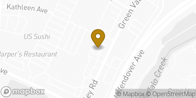 Map showing the location of Starbucks in Greensboro, NC 27408