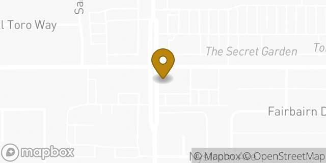 Map showing the location of Modesto in Modesto, CA 95355
