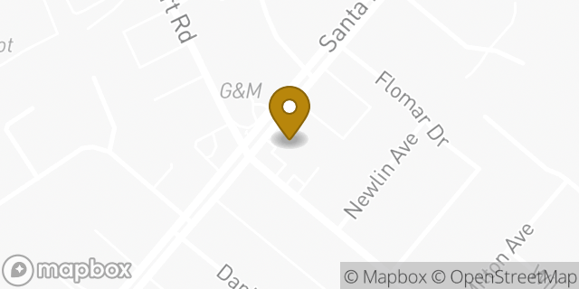 Map showing the location of Amazon Locker - Argot in Whittier, CA 90606