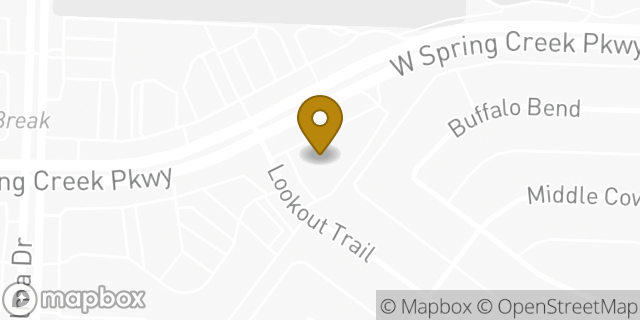 Map showing the location of Subway in Plano, TX 75023