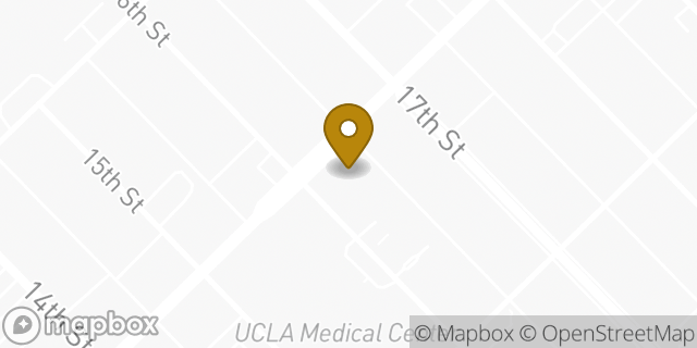 Map showing the location of ATM Target in Santa Monica, CA 90403