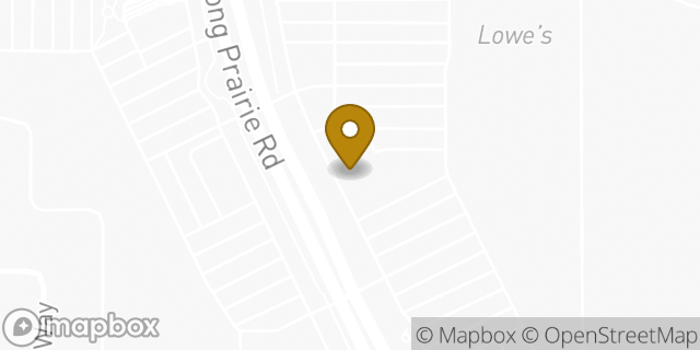 Map showing the location of Chipotle Mexican Grill in Flower Mound, TX 75028