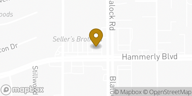 Map showing the location of Subway in Houston, TX 77080