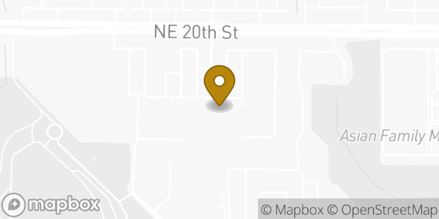 Map showing the location of Amazon Locker - Cataldina in Bellevue, WA 98007