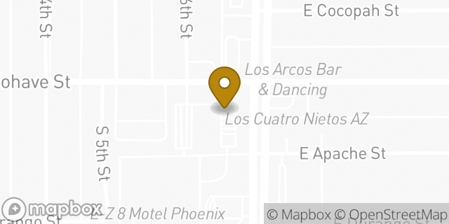 Map showing the location of Amazon Locker - Tax in Phoenix, AZ 85034