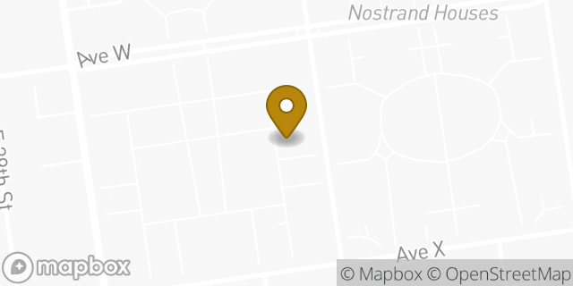 Map showing the location of Amazon Locker - Whirlpool in Brooklyn, NY 11229