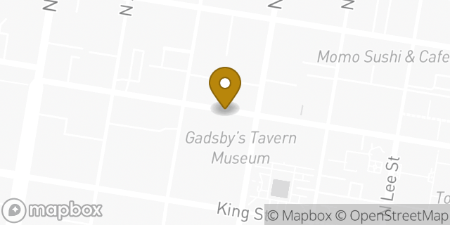 Map showing the location of American Legion Post 24 in Alexandria, VA 22314