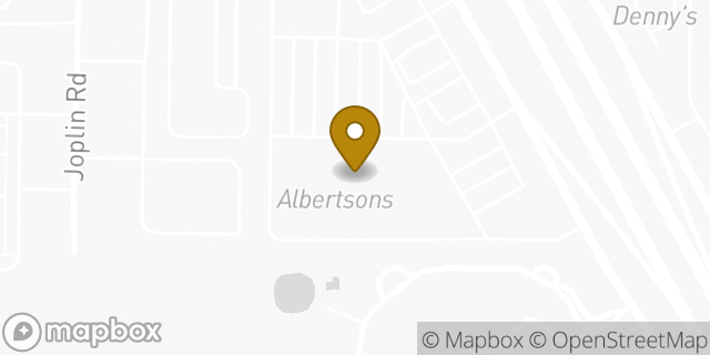 Map showing the location of Starbucks in Arlington, TX 76001