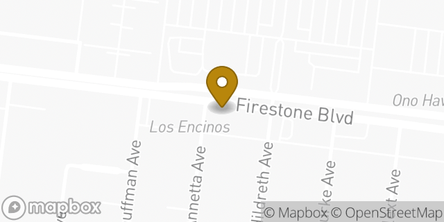 Map showing the location of Dunkin' in South Gate, CA 90280
