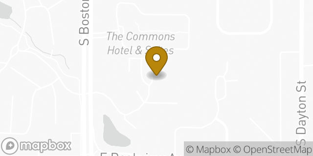 Map showing the location of Brookdale Greenwood Village in Greenwood Village, CO 80111