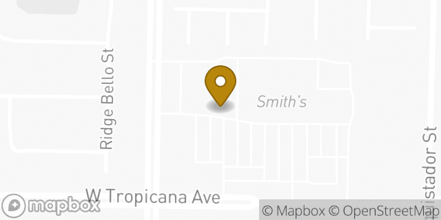 Map showing the location of The UPS Store in Las Vegas, NV 89147