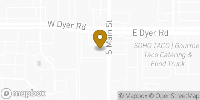 Map showing the location of Amazon Locker - Proton in Santa Ana, CA 92707