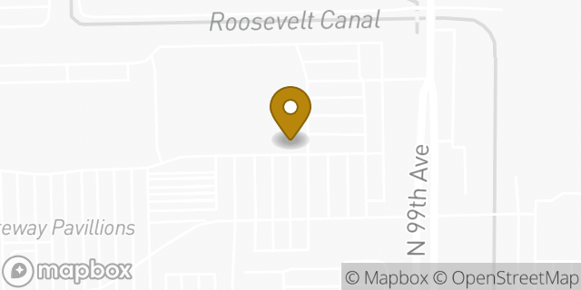 Map showing the location of ATM Costco in Avondale, AZ 85323