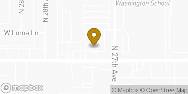 Map showing the location of QuikTrip in Phoenix, AZ 85051