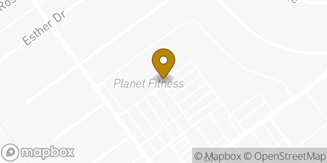 Map showing the location of Planet Fitness in Colorado Springs, CO 80911